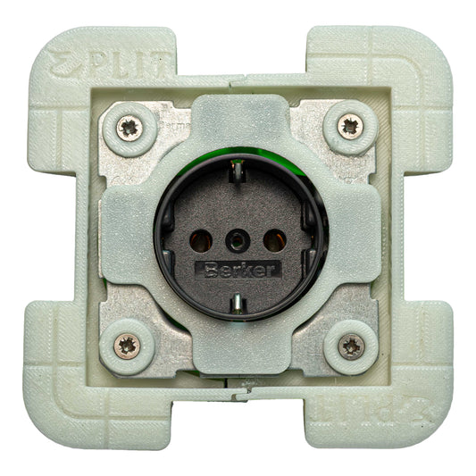 Concealed single socket