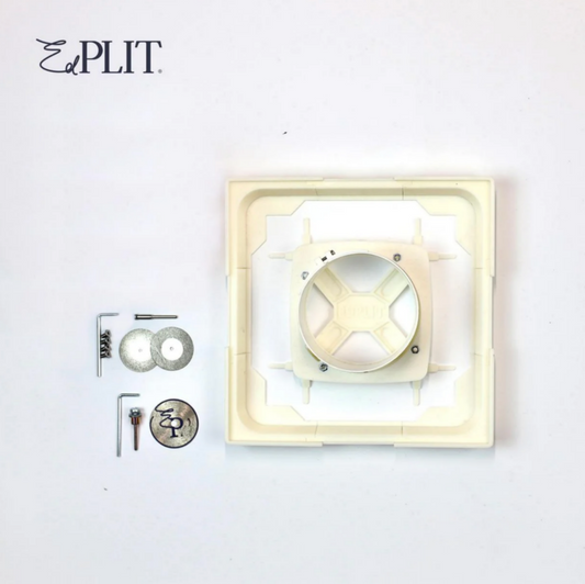 Concealed bathroom fan