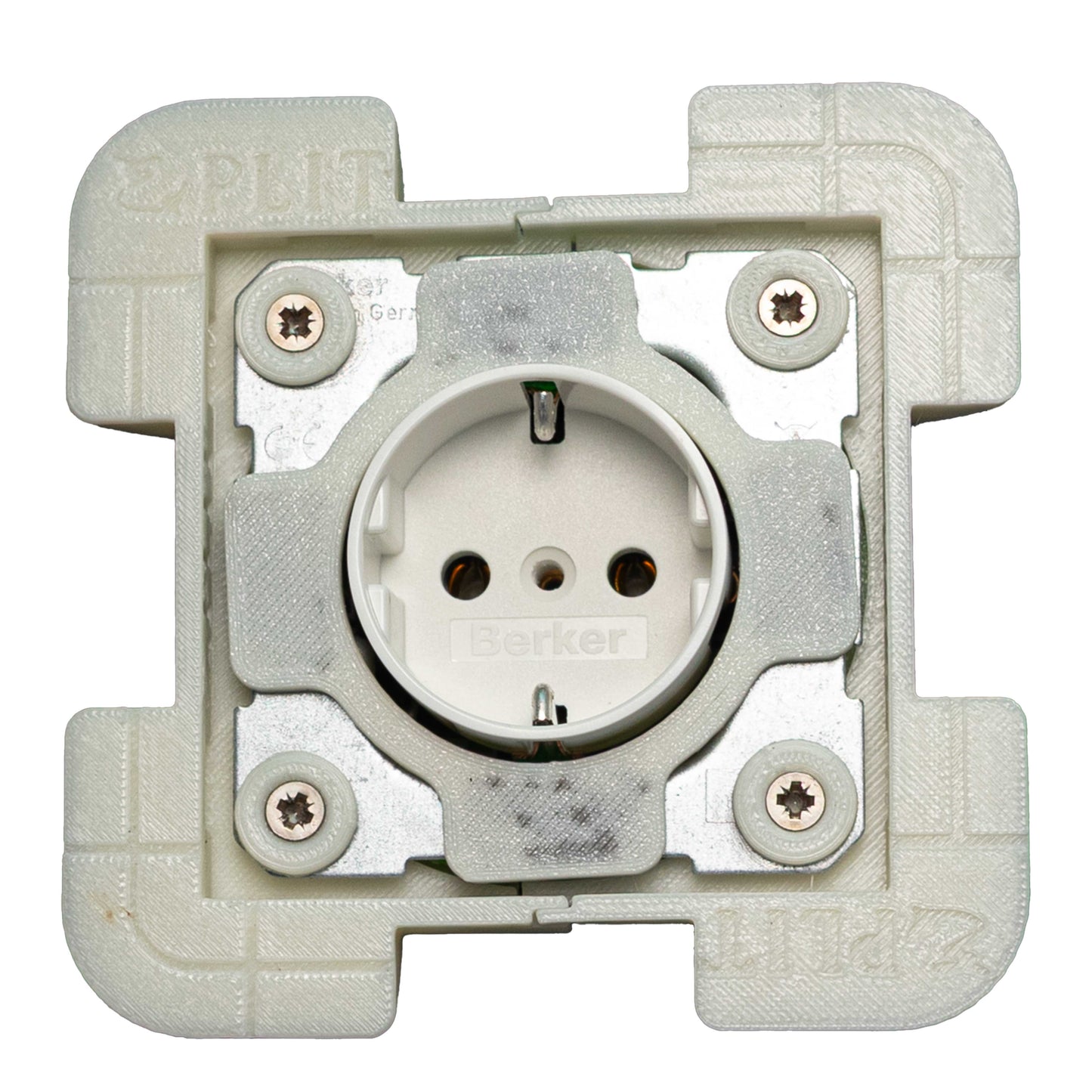Concealed single socket