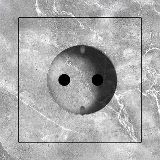 Concealed single socket