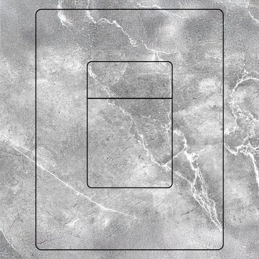 Concealed flush button (for GROHE systems)